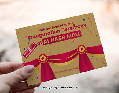 Project thumbnail - Invitation Card Design