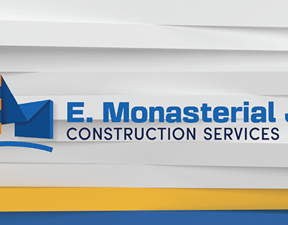 E. Monasterial Construction Services Brand Design