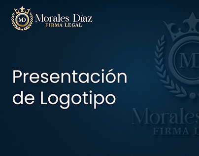 Project thumbnail - Logotipo Morales Díaz - Firma Legal