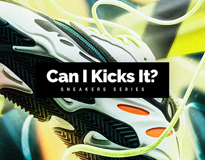 CIKI? Sneakers series — Poster Design: Yeezy 700 WR