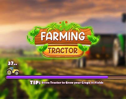 Farming Tractor Game Ui