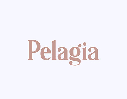 Pelagia Typeface
