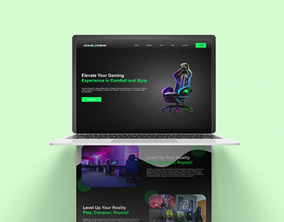 Gaming Chair landing page | DXRACER.