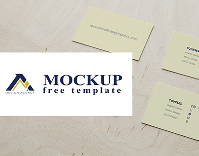 Mockup free template (Business Card)