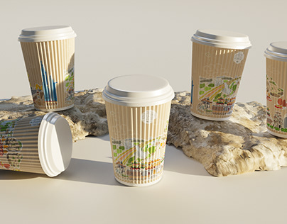 STARCAFÉ Coffee cup Packaging