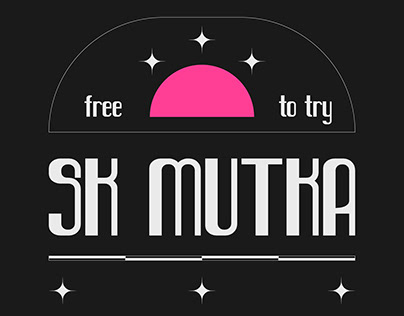 SK Mutka — Free Font