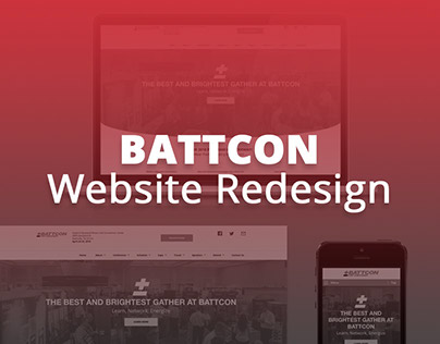 Battcon Trade Show - Website Redesign