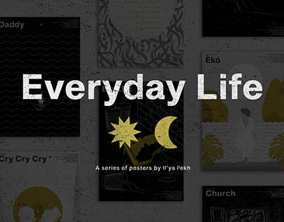 Poster Series || Coldplay - Everyday Life