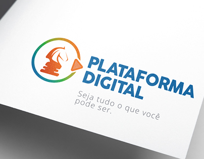 Design da marca Plataforma Digital