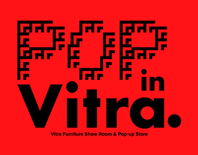 PoP in Vitra / Furniture Pop-Up Store Brand Design