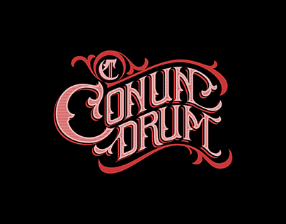 "CONUNDRUM" Luxury Victorian Logotype Style