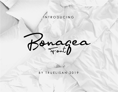 Bonagea Font Project