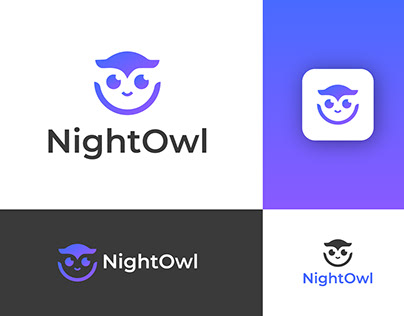 NightOwl- O letter Logo Design