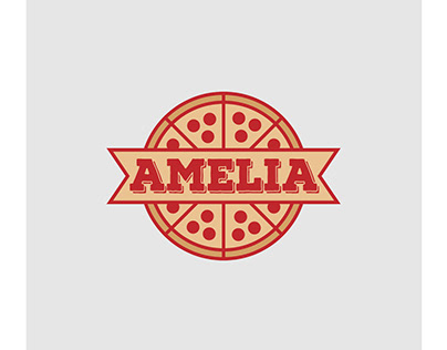 Amelia pizzeria logo