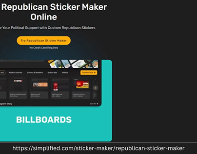 Republican Sticker Maker
