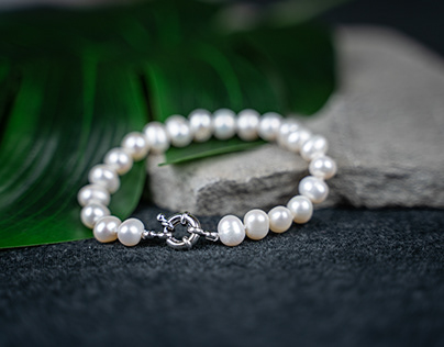 Pearl product photography