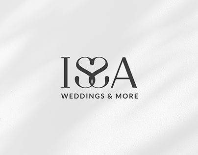 ISSA WEDDINGS & MORE VISUAL IDENTITY