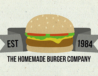 Homemade Burger Company Brand Graphics