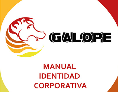 Manual Identidad Corporativa "GALOPE"