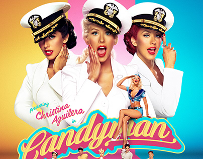 Candyman - Christina Aguilera (Fanmade Poster)