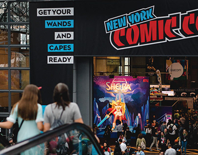 She-Ra NYCC 2018 Comic Con Booth
