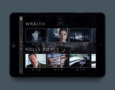 Rolls-Royce iPad app
