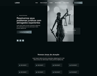 Site Institucional para Advocacia e Advogados