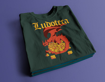 Project thumbnail - t-shirt design / Ludoteca