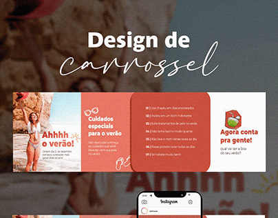 Design de Carrossel - Post Social Media - Estética