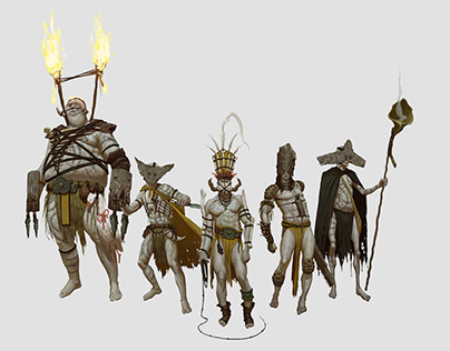 Ancient Civilizations: Lost & Found - Character Design