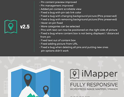 iMapper - Wordpress Image Mapper / Pinner, Add Interact