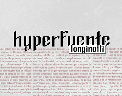 Hyperfuente | Longinotti
