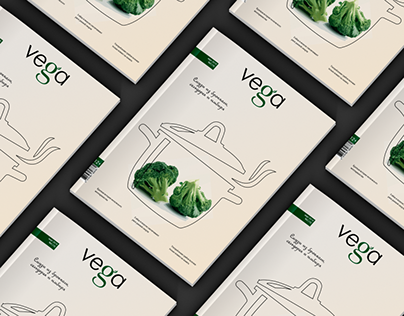 Vega | Vegetarian magazine design project