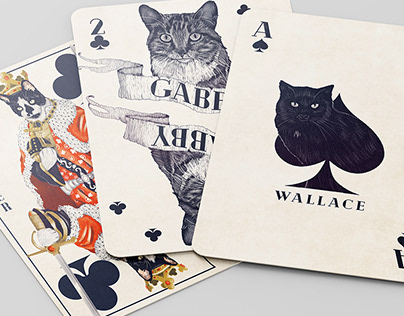 Cat Playing Cards Prototype