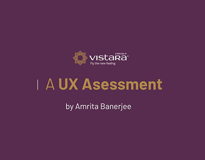 A UX Assessment- Vistara Flyer Miles