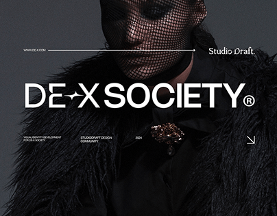Brand Identity for DE-X SOCIETY® | LUXURY FASHION