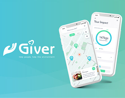 Giver mobile app | UX/UI