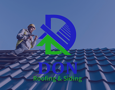 Logo design for roofing company
