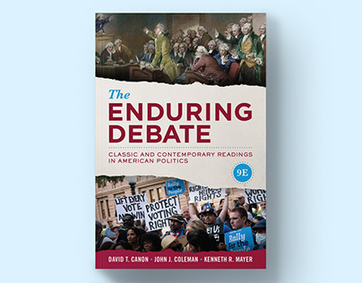 The Enduring Debate Book Cover Design