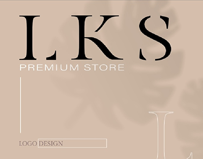 "LKS" brand logo concept