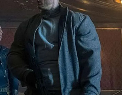 Luther Hargreeves The Umbrella Academy Grey Jacket