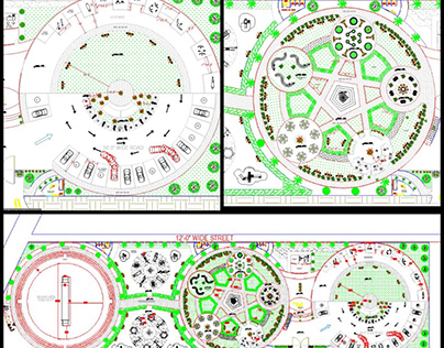 Landscape Project (Park) 2D Plan