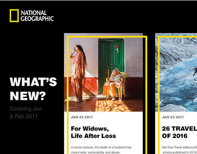 National Geographic UI Concept