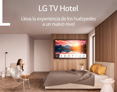 Key-visual B2B | LG ELETRONICS TV HOTEL LATAM