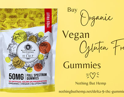 Buy Organic, Vegan and Gluten Free Gummies