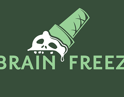 Brain Freeze Logo Design