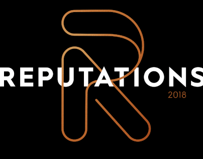 Reputations branding / typography