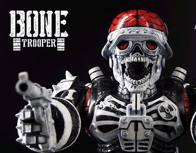 BONE TROOPER - Custom Painted Mechnoiz Toys' Panzer