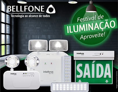Ação Festival de iluminação Bellfone e Intelbras