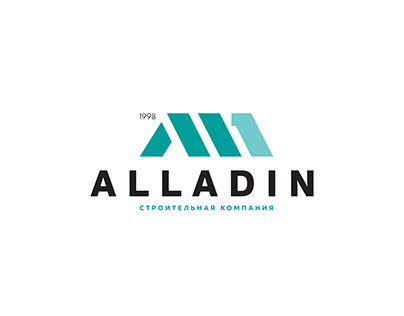 Логотип для строительной компании "Alladin"